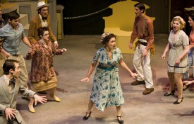 Image: There are three faculty-directed shows every year, and over twenty student-directed shows. Fall 2011 features Oedipus and Antigone.
