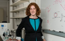 Image: Erica Kemmerling's 3D models, which mimic blood flow through tissues, could lead to new medical devices.