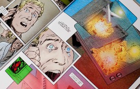 Image: Professor Jay Cantor's new novel isn't a traditional one. It's his first foray into the graphic novel and is inspired by the events of September 11th.